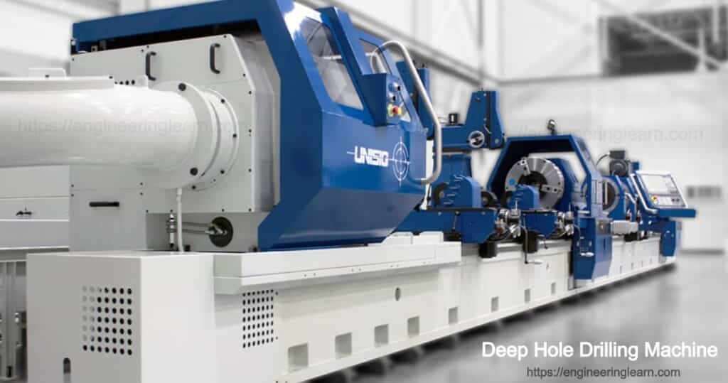 Deep hole drilling machines