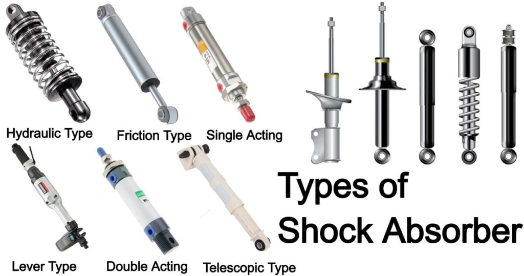 6 Types of Shock Absorber and How They Work? Details with