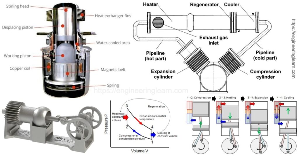 Types of Stirling Engine