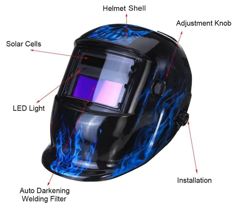 Auto Darkening Welding Helmet