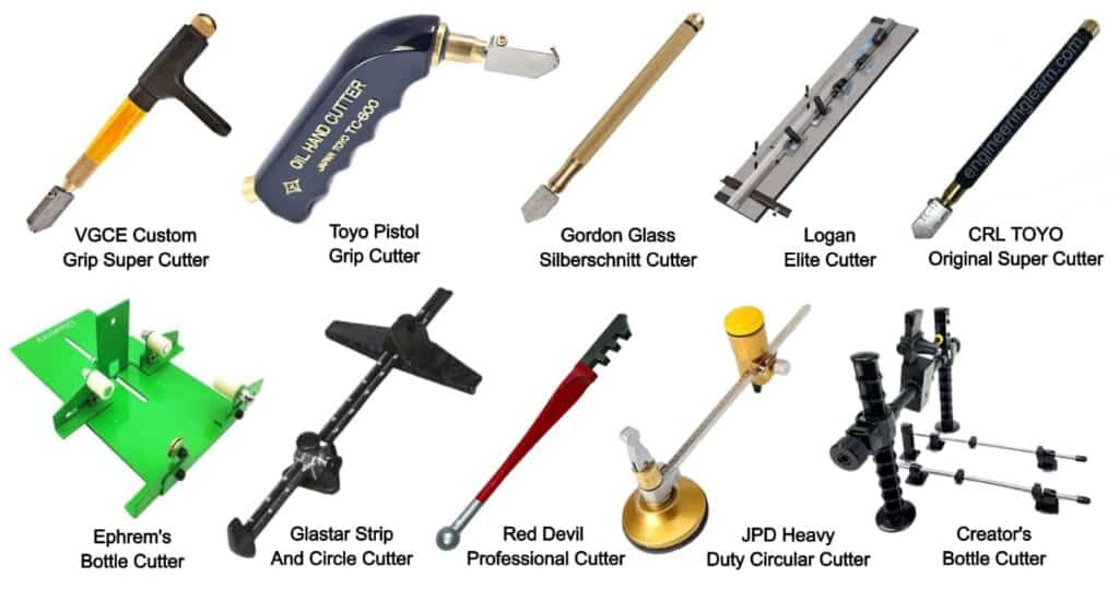 Types of Glass Cutting Tools and Their Uses [with Pictures]