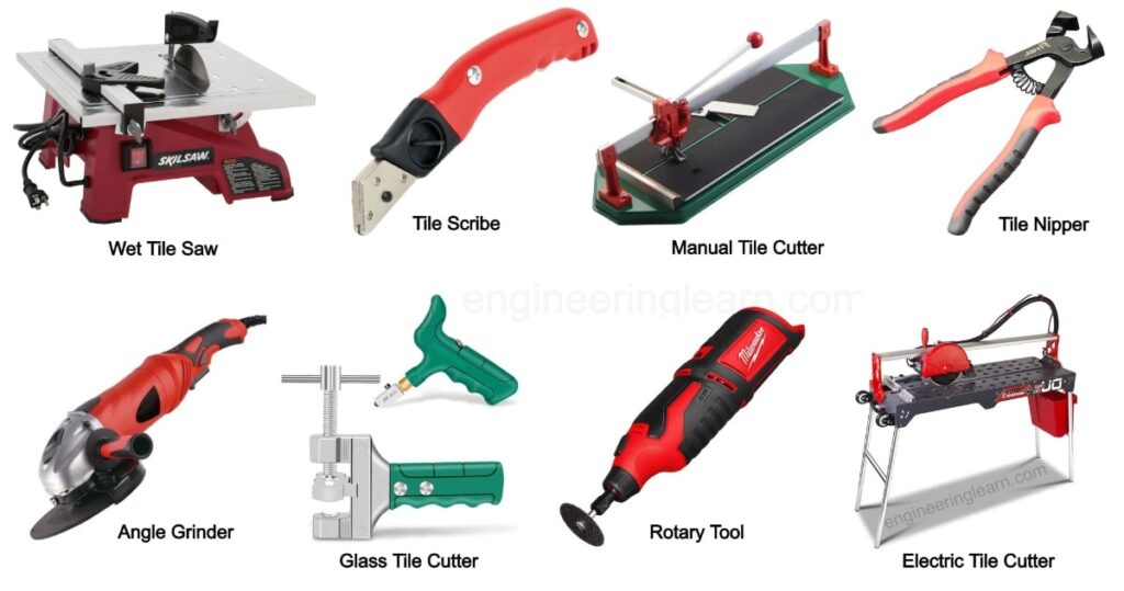 8 Best Types of Tile Cutting Tools and Their Uses [Complete Guide]
