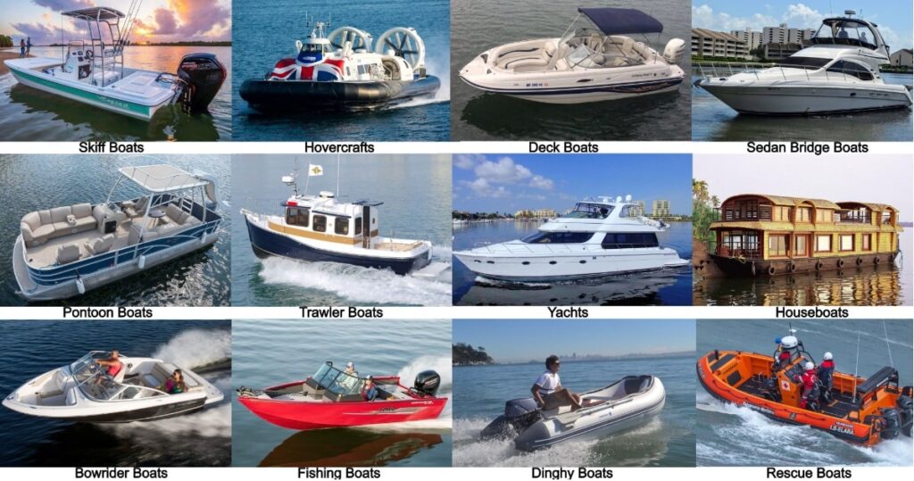 15 Types of Boats - Essential Boat Safety Tips [with Pictures & Names]