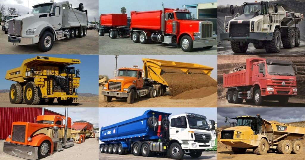 9 Types of Dump Trucks and Their Uses [with Pictures & Names]