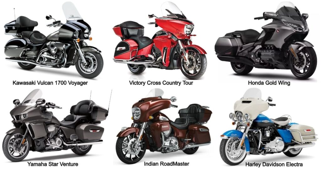 12 Types of Touring Motorcycles - Best Touring Motorcycles & Adventure Touring Motorcycles [With Pictures & Names]