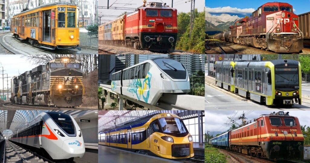 17 Types of Trains and Advantages of Traveling via Train [with Pictures & Names]