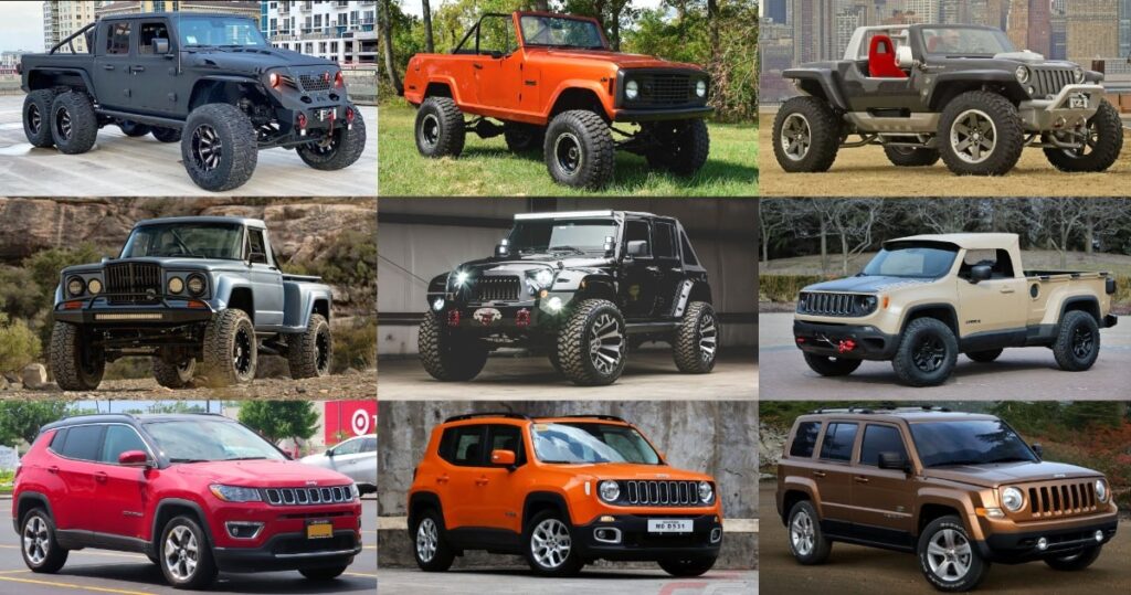 14 Types of Jeeps and Their Pros & Cons [with Pictures & Names]