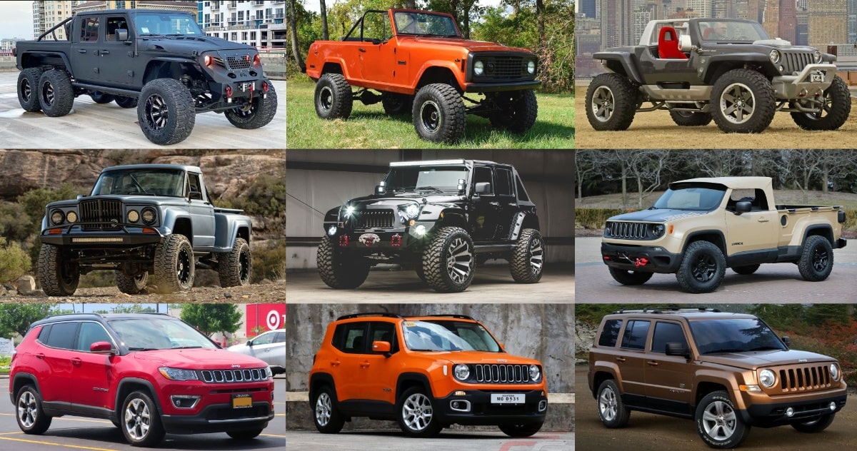 14 Types of Jeeps and Their Pros & Cons [with Pictures & Names] -  Engineering Learn