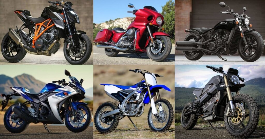 14 Types of Motorcycles - Explained with Complete Details [with Pictures & Names]