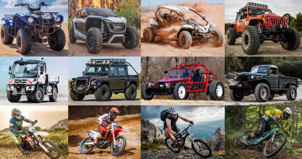 12 Types of Off-Road Vehicles - Best Off-Road Vehicles and Advantages & Disadvantages [with Pictures & Names]
