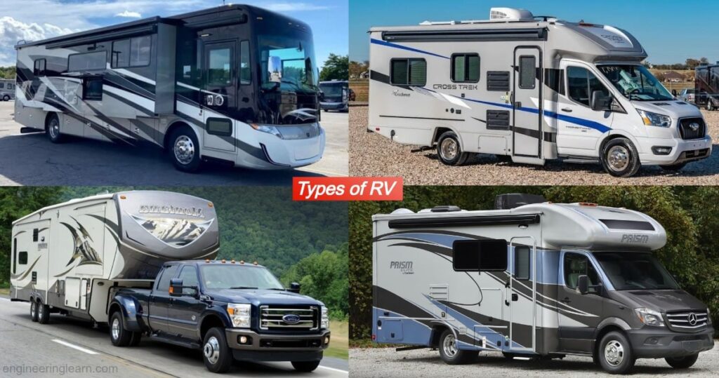 8 Types of RV (Recreational Vehicles) - [with Pictures & Names]