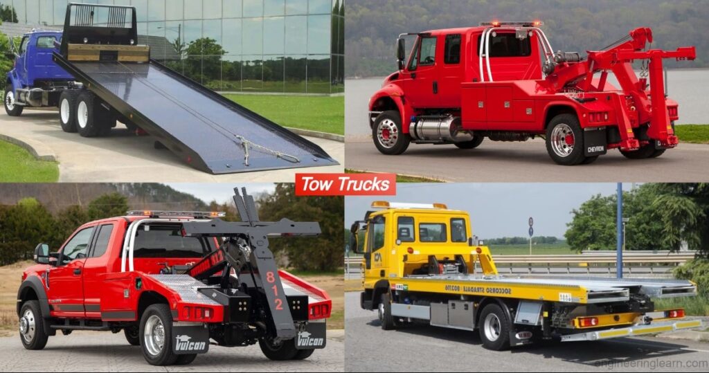 4 Types of Tow Trucks and Their Uses [with Pictures & Names]