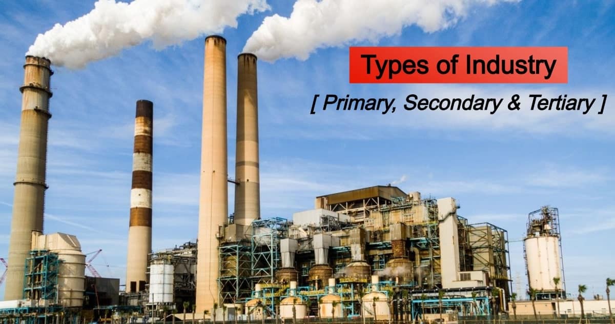 What Are The Types Of Tertiary Industry