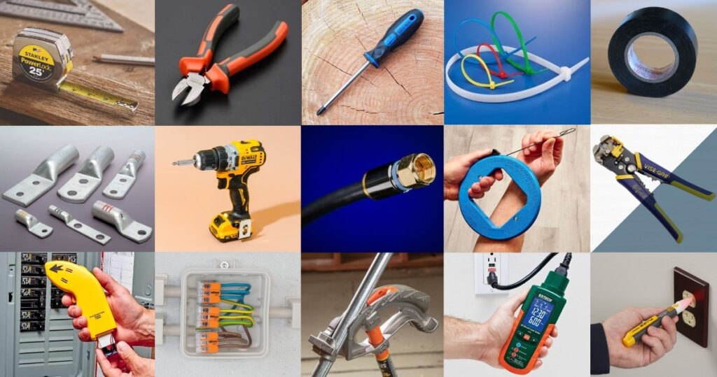 22 Types of Electrical Tools and Their Uses [with Pictures & Names]