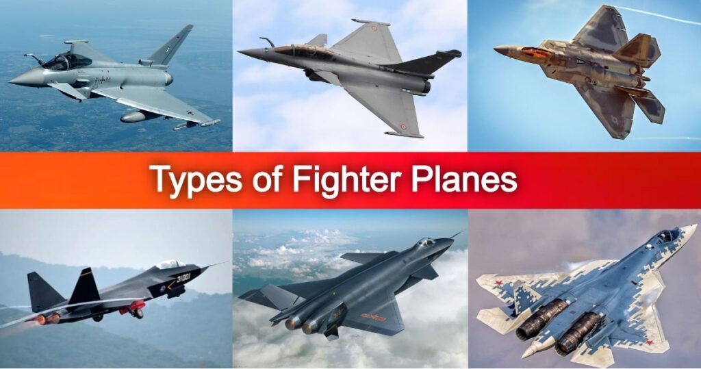 10 Types of Fighter Planes - Best Fighter Jets [Complete Explained]