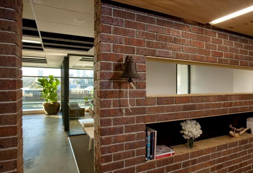 Brick Partition Wall