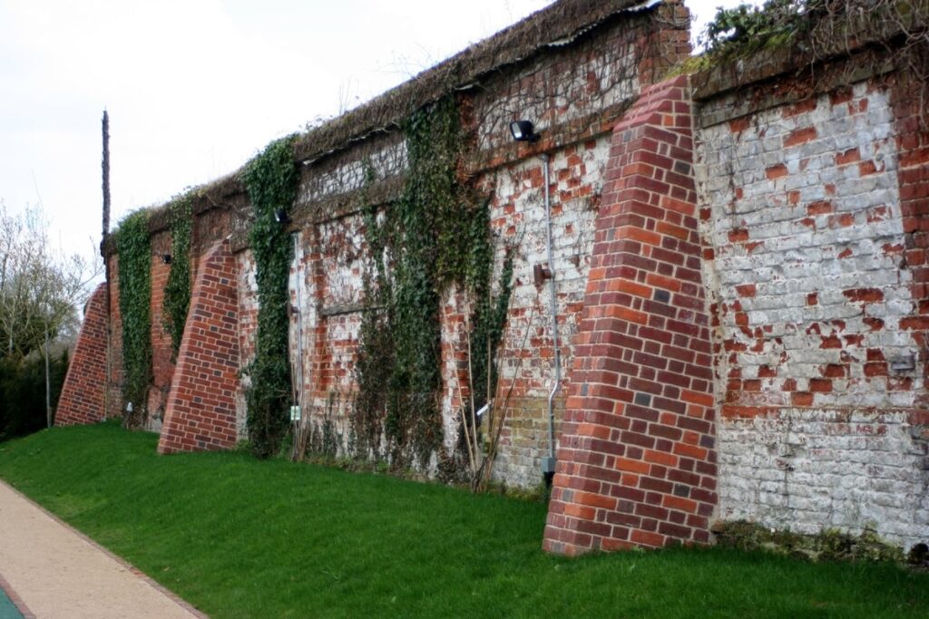 Buttressed Retaining Wall