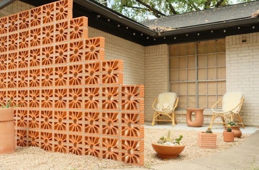 Clay Brick Partition Wall