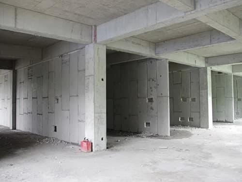 Concrete Partition Wall