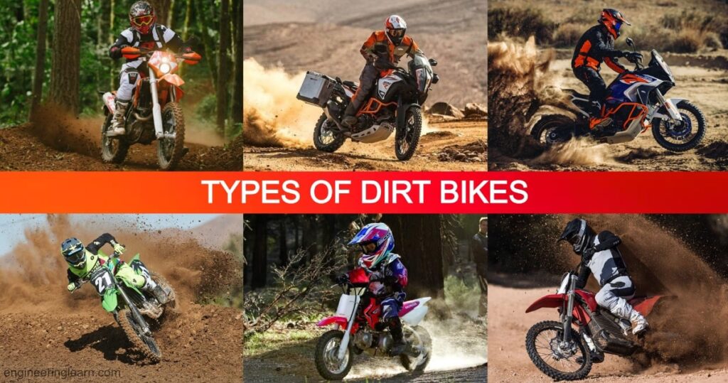 8 Types of Dirt Bikes - [Explained with Complete Details]