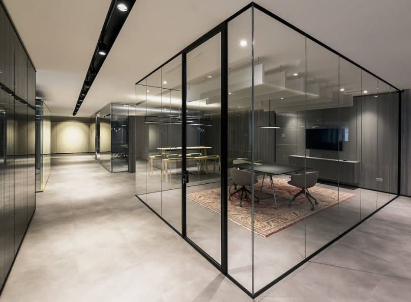 Glass Partition Wall