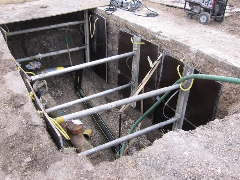 Hydraulic Shoring