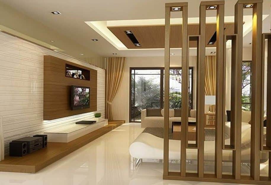 Wooden Partition Wall