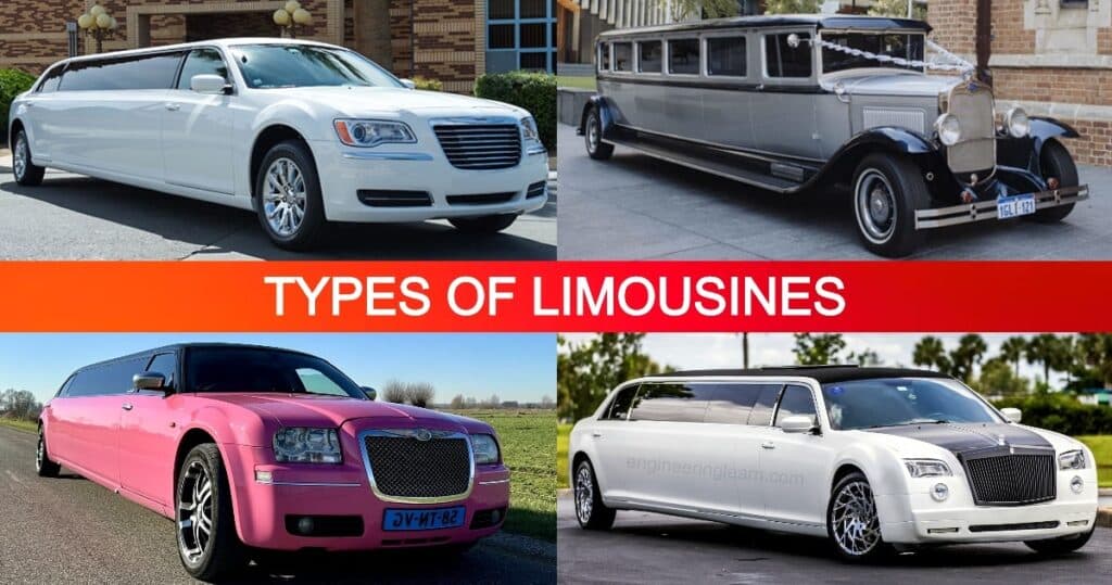 Limousine | Limousine Car | Types of Limousines | Characteristics of Limousines [with Pictures & Names]