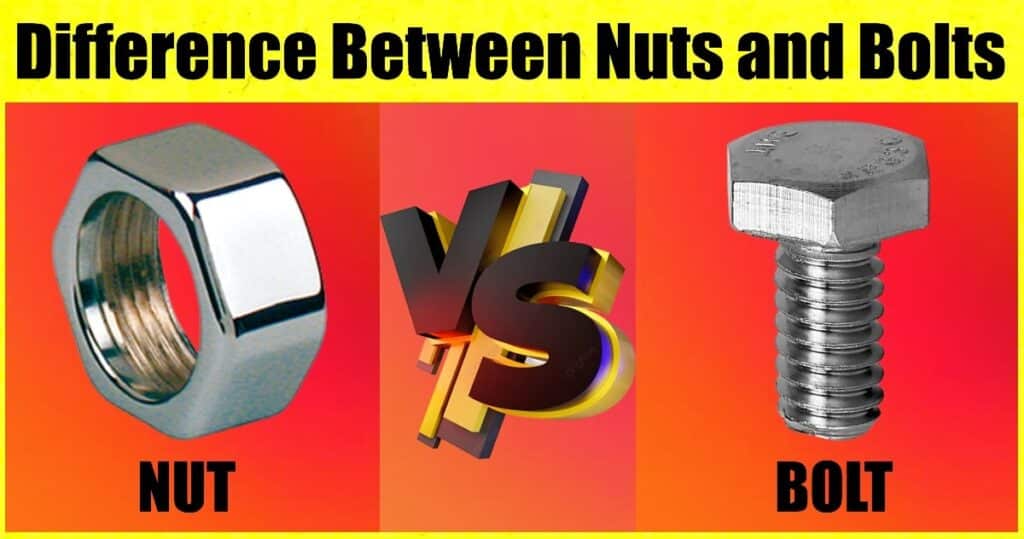 Nut & Bolt | What are Nuts? | What are Bolts? | Difference Between Nuts and Bolts [Complete Guide]