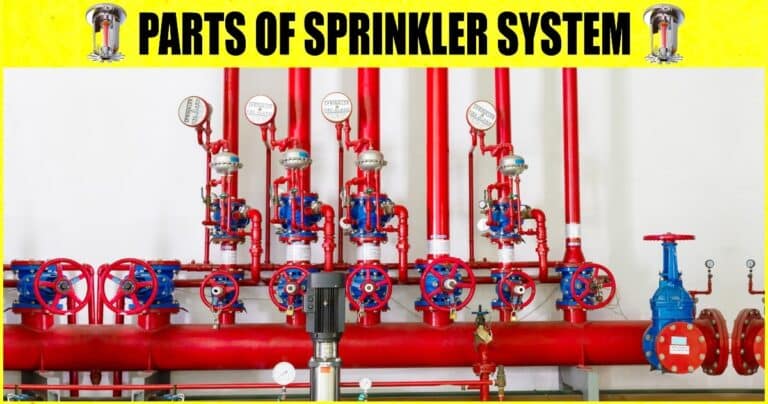 10 Parts of Sprinkler System [Complete Guide] - Engineering Learn