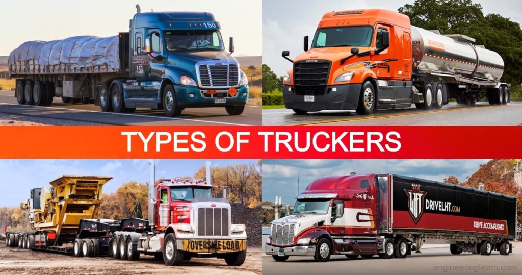 16 Types of Truckers - Benefits of Becoming a Truck Driver [Explained with Complete Details]